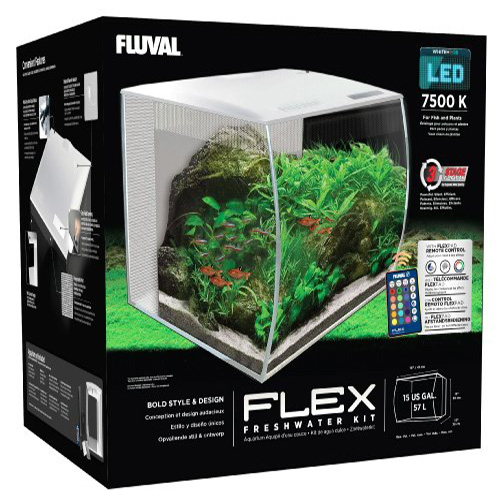 Fluval FLEX 34L Aquarium Kit - White - 9 Gallon Questions & Answers