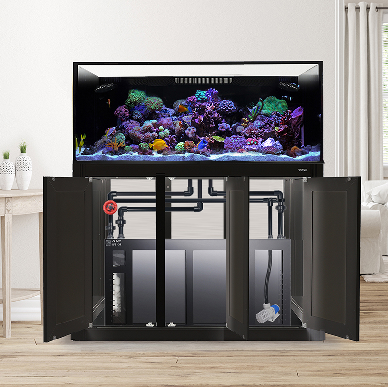 IM EXT 150 Gallon Lagoon Aquarium Complete Reef System – Black (Made to Order) Questions & Answers